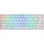 REDRAGON K530 Draconic RGB 60% Gaming Wireless Mechanical Keyboard, Brown Switches (White)