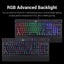 Redragon K550 YAMA RGB Mechanical Gaming Keyboard, Purple Switches (Black)
