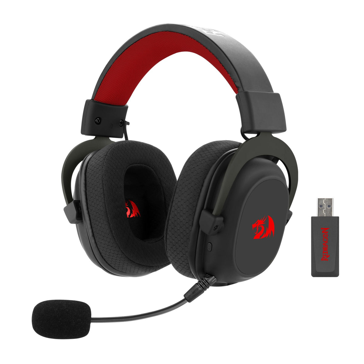 Redragon H510 PRO Zeus PRO Wireless 7.1 Gaming Headset RGB Black