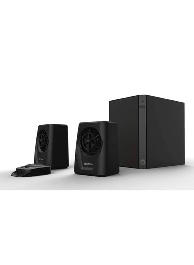 Nacon PCGA-200 2.1 Channel 10W Black Speaker Set - Speaker Sets (2.1 Channels, 10W, PC/Laptop, Black, 10W, Mains)