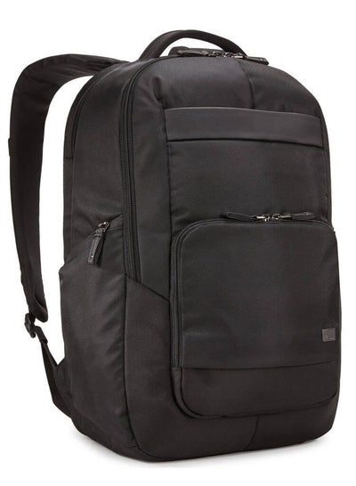 Computer Backpack Black Colour NOTIBP-114BK With denier ripstop polyester combines with modern twill and polyurethane trim for a stylish bag