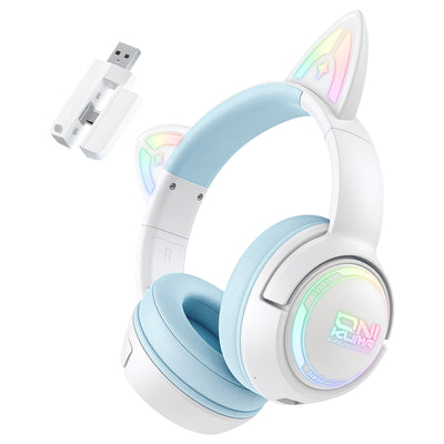onikuma GT838 Cat-Ear Wireless Gaming Headset 2.4GHz Bluetooth RGB