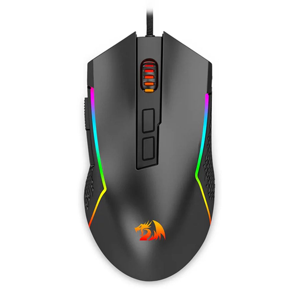 Redragon M613 Trident Lite Lightweight Wired Gaming Mouse 8000 DPI RGB Black