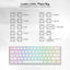 Redragon K530W RGB PRO 60% Wireless Mechanical Gaming Keyboard Red Switches White