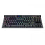 REDRAGON K622 Horus TKL RGB Gaming Mechanical Keyboard Wired, Low Profile Red Switches (Black)