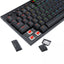 REDRAGON K622 Horus TKL RGB Gaming Mechanical Keyboard Wired, Low Profile Red Switches (Black)