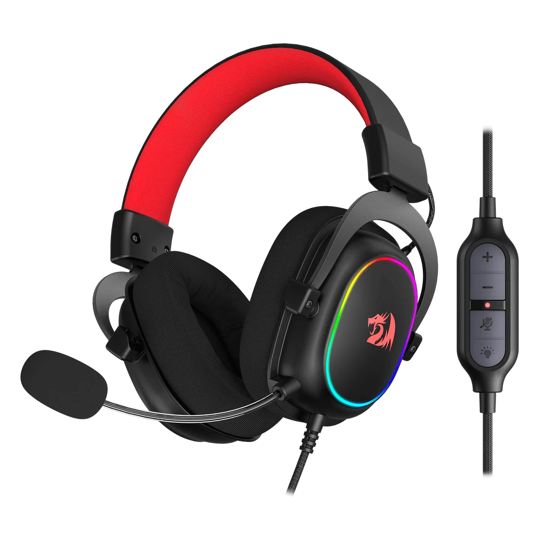Redragon H510-RGB Zeus X Gaming Headset 7.1 Surround Sound RGB Black