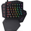 كيبورد جيمنج REDRAGON K585 DITI ميكانيكال يد واحدة مفاتيح زرقاء أسود