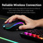 Redragon M602-KS GRIFFIN RGB Wireless Gaming Mouse, 8,000 DPI (Black)