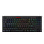 REDRAGON K621 Horus TKL RGB Gaming Wireless Mechanical Keyboard, Low Profile Red Switches (Black)