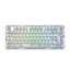 كيبورد جيمنج Redragon K649CT-RGB-PRO ميكانيكال شفاف أبيض